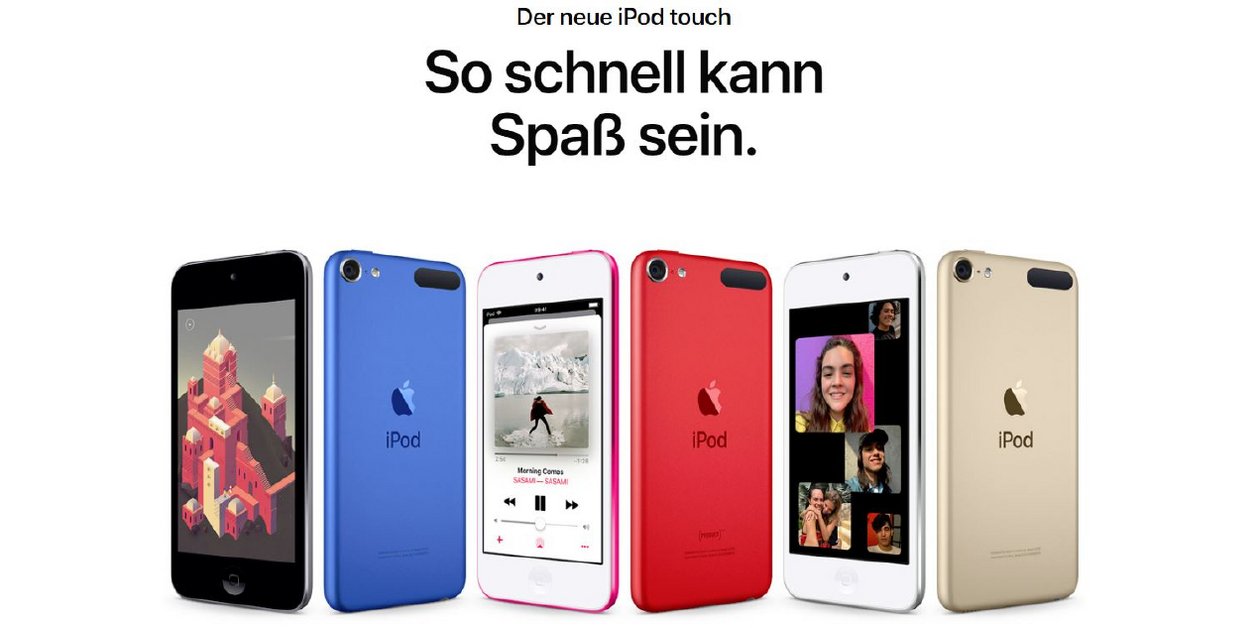 iPod touch 2019 Erste Benchmarks & Video mit den Änderungen